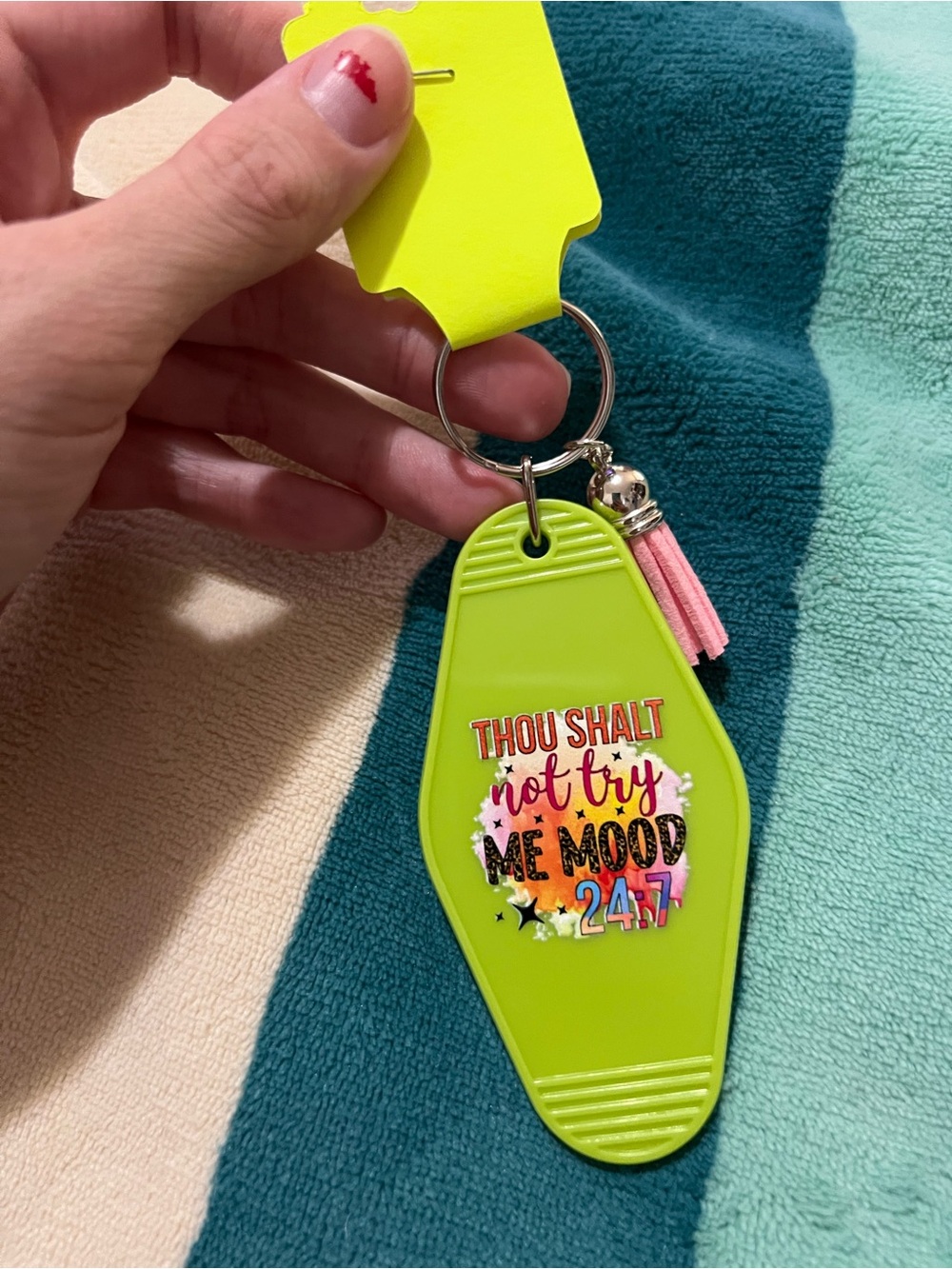 Don’t Try Me Keychain ✨
